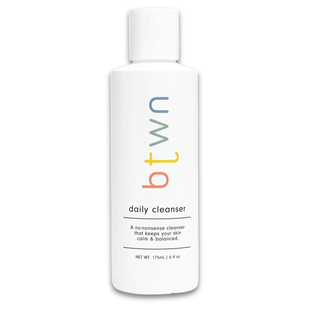BTWN Daily Facial Cleanser, Gentle Foaming Face Wash with Green Tea Extract, 6+ Years (6 fl oz)
