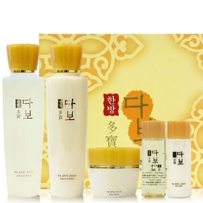 Korean Traditional Herbal Skincare Set, Premium Hanbang Beauty Collection