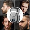 Blade Razor - Rechargeable Hair Trimmer, Portable Electric Shaver | Waterproof Grooming Machine for Men, Digital Screen Shaving Tool, Smooth Face Razor with Scenario for Home Office view 4