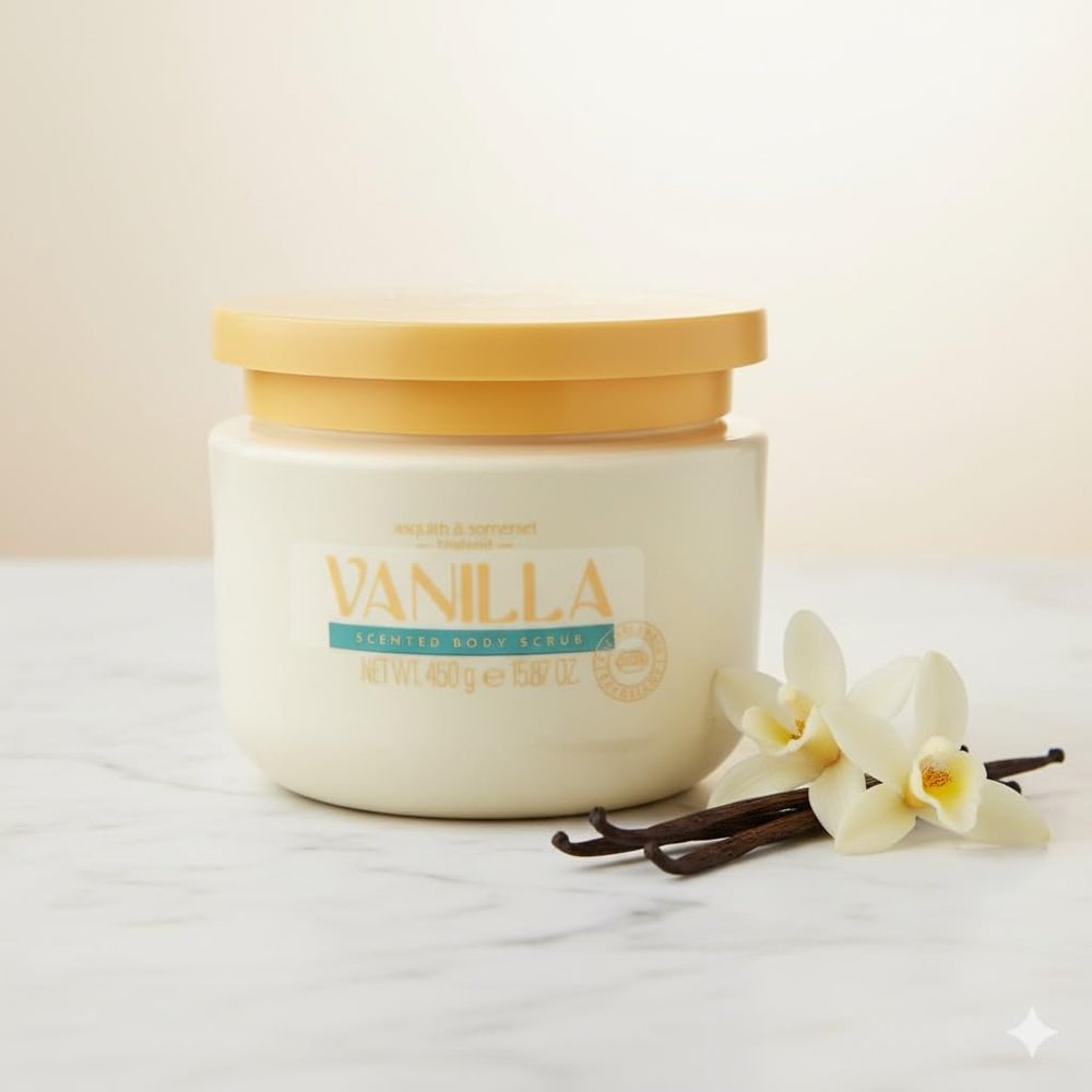 Vanilla Scented Body Scrub, 15.87 oz