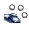 3 Pcs Replacement Shaver HeadCompatible for PhilipsCompatible for NorelcoHQ3 HQ4 HQ55 HQ56 HQ6900 HQ6868 HQ5812 HQ6874 Razor Blade view 3