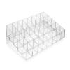 40-Slot Acrylic Lipstick Organizer - Clear Cosmetic Display Stand for Lip Gloss & Makeup Storage (7.87x4.75x3.12in) view 1