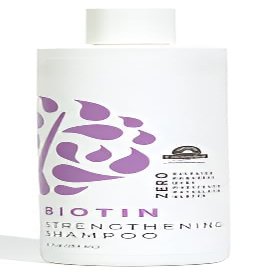 Biotin Strengthening Shampoo for Hair Growth & Volume  Sulfate-Free, Paraben-Free, Vegan, 12oz