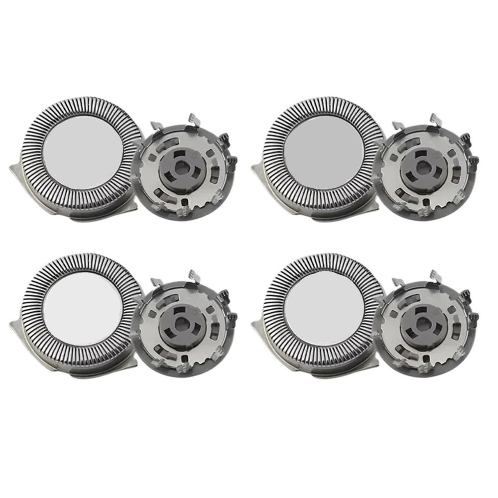 Compatible For PhilipsShaver Replacement Heads 2/4/6Pcs 550 S520 S510 SH30/5 S5000 Wet Dry Blade Head Accessories(4PCS)