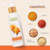Ari-sh BioNatural Ubtan Face Wash 100 ml | Deep Cleansing & Natural Glow | Reduces Tan & Blemishes | With Turmeric, Saffron & Sandalwood | Gentle Exfoliation & Hydration view 3