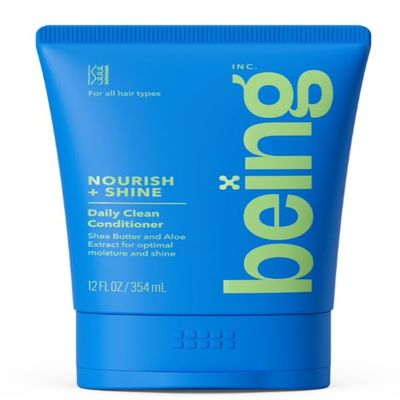 Being Nourish and Shine Daily Clean Conditioner with Shea and Aloe Extract for All Hair Types, 12 fl oz (pack of 1)