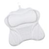 Bath Pillow, Breathable Design, Gray, White, Tub Headrest Cushion, Bathroom Soaking Pillow, Ultimate Comfort, for Bathroom Shower Soaking Home Apartment Hotel Bathing view 1