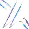 2 PCS Lash Lift Tool, 2 in 1 Eyelash Separator with Comb, Stainless Steel Lash Lift Tools, Metal Lift Rods Beauty Tool for Perming Tinting Curling Extension Supplies view 1