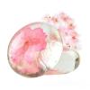 2.82oz / 80g Transparent Handmade Soap with Real Fresh Flower  Amino Acid Infused Moisturizing & Hydrating Facial & Body Bar 6 colors pack / 1 view 3