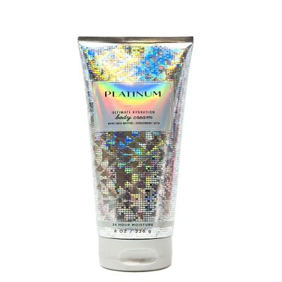 Bath and Body Ultimate Hydration Body Cream 24 Hr Moisture (8 OZ / 226 g, Platinum)