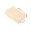 Mikinona Sisal Body Scrubber Exfoliating Bath Sponge for Adults Deep Pore Dead Skin Remover Gentle Full Body Cleansing Soft Texture Shower Sponge view 2