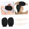 Beatifufu 2Pcs Reusable Exfoliating Shower Gloves for Body Scrubbing and Dead Skin Removal Lightweight Non-scratch Bath Mitts for Smooth Skin Legs Arms Chest Deep Clean view 2