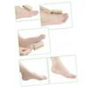 Gogogmee 2pcs Double-Sided Pumice Foot Scraper Bristle Scrubbing Plate Callus Remover for Hard Skin Dead Skin Removal Portable Pedicure Care Tool view 4