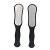 LIFKOME Stainless Steel Double-Sided Foot File Pedicure Tool for Callus Removal Comfortable Grip Scrubber Exfoliator for Dry Rough Skin Professional Home Use Feet Care in Black view 1