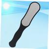 LIFKOME Stainless Steel Double-Sided Foot File Pedicure Tool for Callus Removal Comfortable Grip Scrubber Exfoliator for Dry Rough Skin Professional Home Use Feet Care in Black view 4