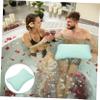Mikinona Bath Pillow for Tub Neck and Back Support with Non-Slip Suction Cups Compact Mesh Bathtub Cushion for Spa Relaxation Comfortable Headrest for Soaking Tubs Washable Random Color view 4