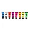 Mikinona 8pcs Glow Dark Face Paint Safe UV Reactive Bodypaint for Skin Non-toxic Easy to Clean Fluorescent Colors for Party Festival Cosplay view 1