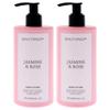 Beauty Space Hand Lotion - Jasmine and Rose by BeautySpace for Unisex - 11.8 oz Hand Lotion - Pack of 2 view 1