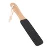 Beatifufu Dual-Sided Handheld Foot File with Beech Handle and Carbide Scrubbing Surface for Callus and Dead Skin Removal Professional Pedicure Tool for Smooth Healthy Feet Care view 1