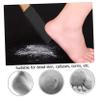 Beatifufu Dual-Sided Handheld Foot File with Beech Handle and Carbide Scrubbing Surface for Callus and Dead Skin Removal Professional Pedicure Tool for Smooth Healthy Feet Care view 3