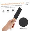 Beatifufu Dual-Sided Handheld Foot File with Beech Handle and Carbide Scrubbing Surface for Callus and Dead Skin Removal Professional Pedicure Tool for Smooth Healthy Feet Care view 4