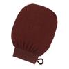 Gogogmee Exfoliating Glove for Shower and Bath Gentle Dead Skin Remover Reusable Scrub Mitt for Sensitive Skin Smooth Body Scrubber with Easy-clean Design Brown view 1