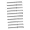 Beatifufu 10pcs Christmas Theme Glass Nail Files Pedicure Tools for Women Lightweight Portable Buffer for Manicure and Toenail Care view 1