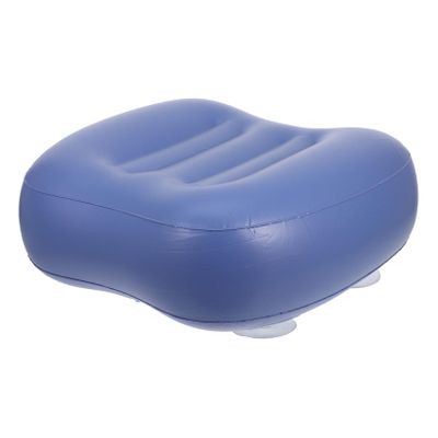 Anneome Inflatable Bath Tub Pillow with Strong Suction Cups Foldable Spa Cushion for Head Neck Back Support Nonslip Seat Cushion for Adults and Versatile Spa Accessory for Relaxing Baths