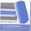 Gogogmee 6pcs Portable Foot Pumice Stones Dead Hard Skin Callus Removers Lightweight Pedicure Tools for Softening Rough Skin and Cracked Feet Care view 4
