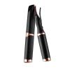 2-in-1 Women's Heated Eyelash Curler - 10s Fast Heat, 3-Temperature (50-80), Anti-Scald Comb, 24H Curl, USB-C Rechargeable, Portable Travel Makeup Tool (Black) view 1