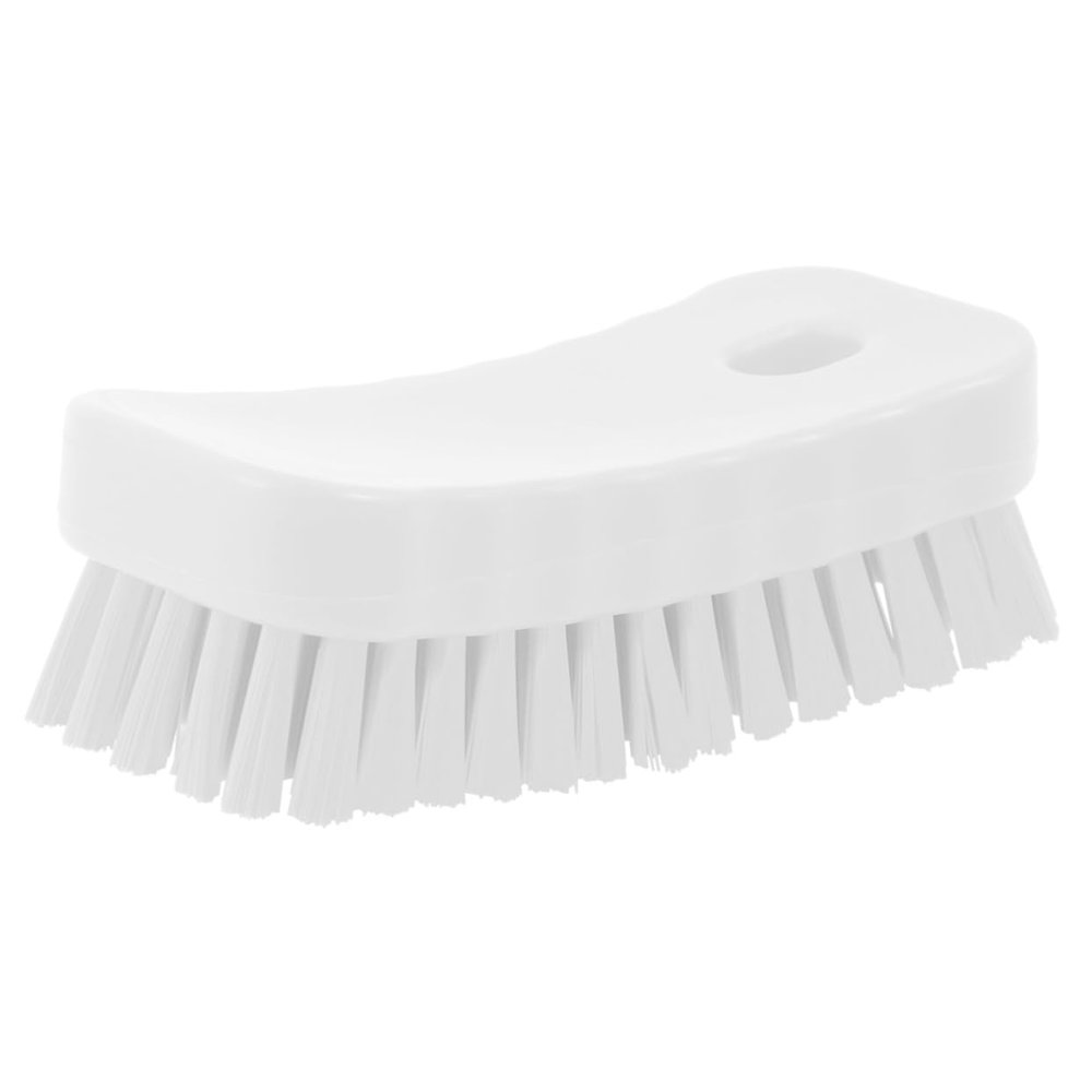 HAKIDZEL Soft Bristle Nail Cleaning Brush for Fingernail and Toe Scrub Flexible Bristles for Nail and Crevice Cleaning Portable Small White Brush Kit for Travel and Home Use