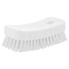 HAKIDZEL Soft Bristle Nail Cleaning Brush for Fingernail and Toe Scrub Flexible Bristles for Nail and Crevice Cleaning Portable Small White Brush Kit for Travel and Home Use view 1