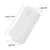 HAKIDZEL Soft Bristle Nail Cleaning Brush for Fingernail and Toe Scrub Flexible Bristles for Nail and Crevice Cleaning Portable Small White Brush Kit for Travel and Home Use view 3