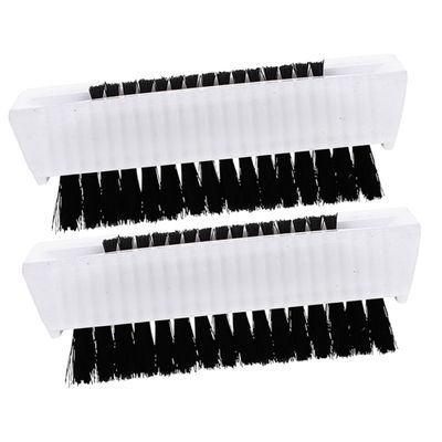 HAKIDZEL 2Pcs Two-sided Nail Cleaning Brush with Soft Bristles Lightweight Portable Hand and Fingernail Scrub for Daily Use Easy Grip Design for Toe and Nail Gap Cleaning