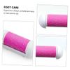 Beatifufu Electric Foot File Replacement Heads Pink Foot Care Tool Plastic Rollers Efficient Dead Skin Remover for Pedicure Maintenance view 4
