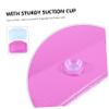 Beatifufu 2pcs Non-Slip Suction Cup Bath Pillows for Bathtubs PVC Foam Spa Headrest Supports Neck and Shoulders Powerful Cups Prevent Slipping Suitable for Tubs Relaxation Random Color view 2