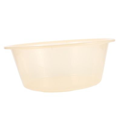 Beatifufu Large Transparent Foot Soaking Tub Thick Sturdy Plastic Foot Massage Basin for Home Use and Face Wash Soaker Bucket for Comfortable Soaking