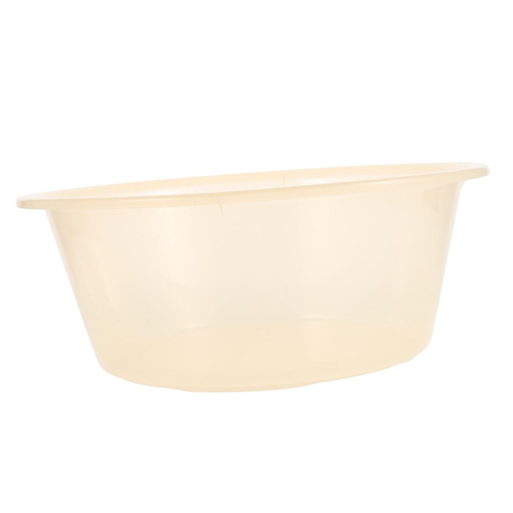 Beatifufu Large Transparent Foot Soaking Tub Thick Sturdy Plastic Foot Massage Basin for Home Use and Face Wash Soaker Bucket for Comfortable Soaking