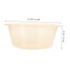Beatifufu Large Transparent Foot Soaking Tub Thick Sturdy Plastic Foot Massage Basin for Home Use and Face Wash Soaker Bucket for Comfortable Soaking view 2
