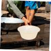 Beatifufu Large Transparent Foot Soaking Tub Thick Sturdy Plastic Foot Massage Basin for Home Use and Face Wash Soaker Bucket for Comfortable Soaking view 4