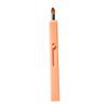 Beatifufu Portable Retractable Lip Brush Makeup Beauty Tool for Lipstick and Eyeshadow Application Warm Orange Compact Lipstick Applicator with Protective Design for Travel and Daily Use view 1