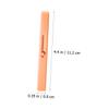 Beatifufu Portable Retractable Lip Brush Makeup Beauty Tool for Lipstick and Eyeshadow Application Warm Orange Compact Lipstick Applicator with Protective Design for Travel and Daily Use view 2