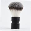 Beatifufu 2pcs Stainless Steel Shaving Kit with Black Brush and Metal Soap Bowl for Men Hair Brush Producing Rich Lather Comfortable Soft Bristles for Smooth Shaving Experience Portable view 4