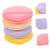 Beatifufu 4pcs Round Makeup Blending Sponges for Women Soft Dual-sided Powder Puff for Cream Foundation Concealer Blusher Wet Dry Use Versatile Face Beauty Tools view 3