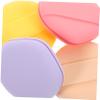 Beatifufu 4pcs Round Makeup Blending Sponges for Women Soft Dual-sided Powder Puff for Cream Foundation Concealer Blusher Wet Dry Use Versatile Face Beauty Tools view 4