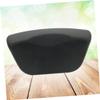 Beatifufu Ergonomic PU Bath Cushion with Strong Non-Slip Suction Cups for Relaxing Neck Head Back and Shoulders Support Portable Spa Bath Pillow Suitable for Adults and Black view 4