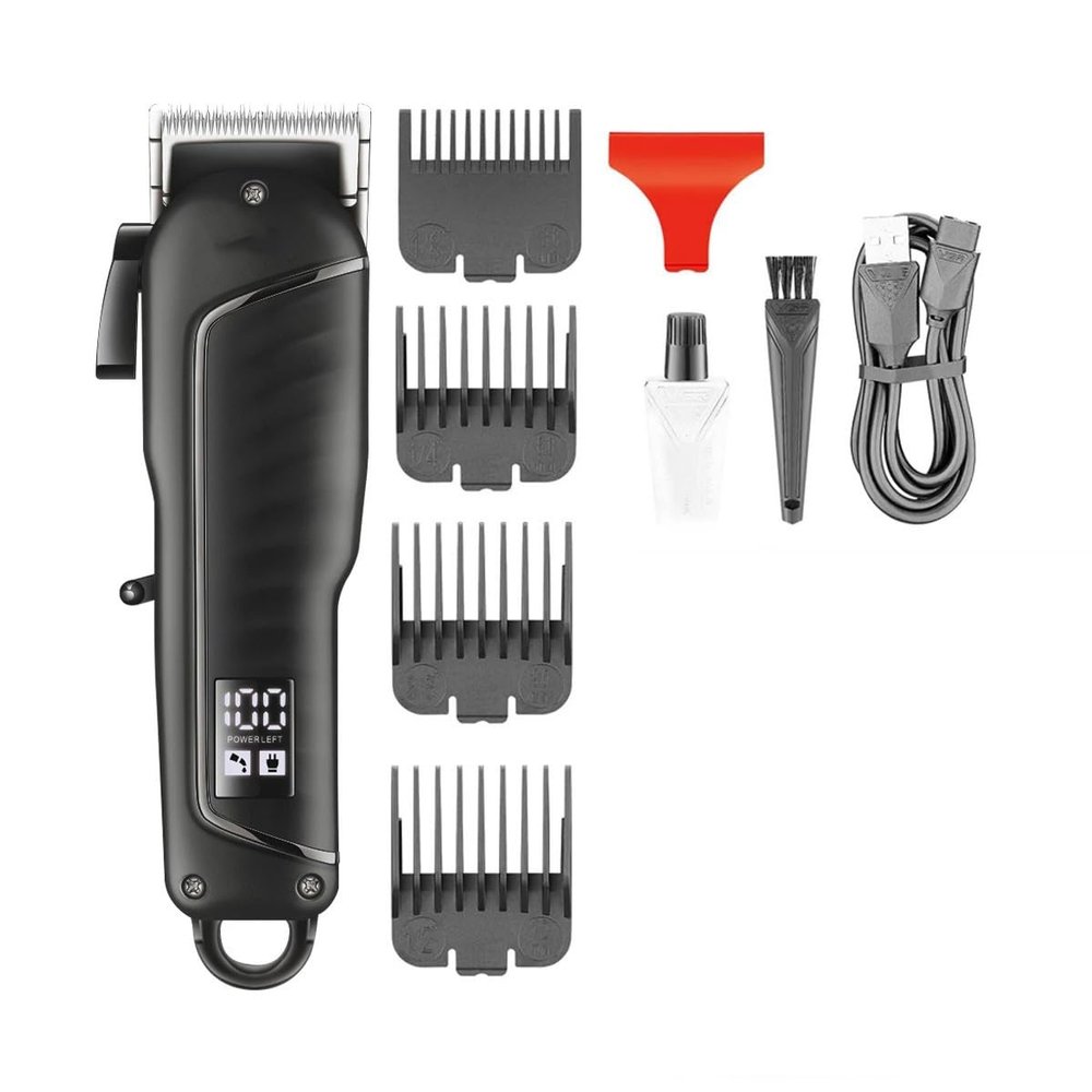 Hair Clippers for Men, Clipper Cutting Machine Electric Trimmer Haircut Men's Barber Rechargeable