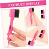 Beatifufu Dual-function Eyebrow Brush with Replacement Heads Angled Eyebrow Comb and Eyelash Comb Brush for Precise Brow Shaping and Stray Hair Cleanup Compact Lightweight Makeup Tool for view 2