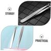 Gogogmee Stainless Steel Nose Hair Clip Trimmer Portable Lightweight Round Head Design Male Grooming Tool with Green Case for Personal Nose Care view 4