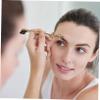 Mikinona Double-end Portable Eyebrow Brush with Comb for Travel Multifunctional Makeup Tool for Shaping Grooming and Styling Eyebrows and Hair Leopard Print Design view 4